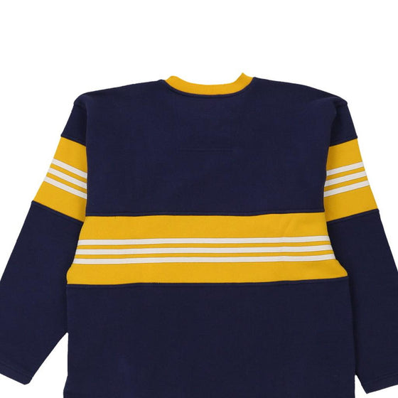 Vintage navy Adidas Sweatshirt - mens x-large
