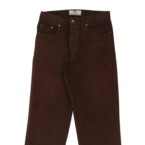 Vintage brown White Tab Levis Trousers - mens 31" waist