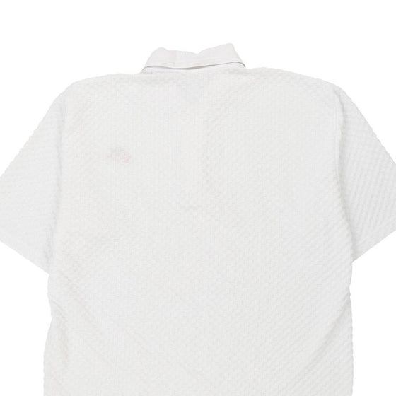 Vintage white Bootleg Nike Polo Shirt - mens x-large