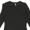 Vintage black Armani Jeans Long Sleeve T-Shirt - womens medium