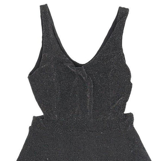 Terranova Mini Dress - Large Black Polyester - Thrifted.com