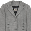 Cgv Firenze Blazer - Medium Grey Wool - Thrifted.com