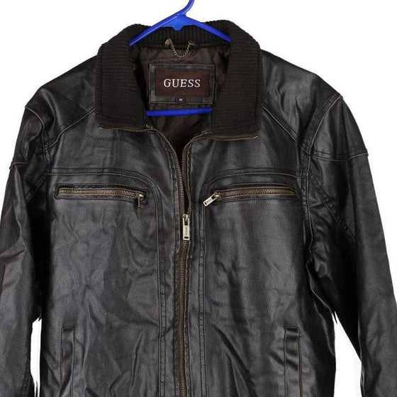 Vintage black Guess Jacket - mens medium