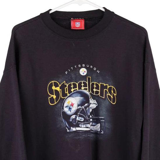 Vintage black Pittsburgh Steelers Nfl Sweatshirt - mens medium