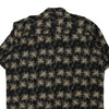 Vintage black Natural Issue Hawaiian Shirt - mens xx-large
