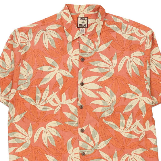 Vintage orange Tommy Bahama Hawaiian Shirt - mens medium