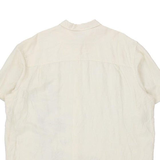 Vintage beige Islander Hawaiian Shirt - mens xx-large