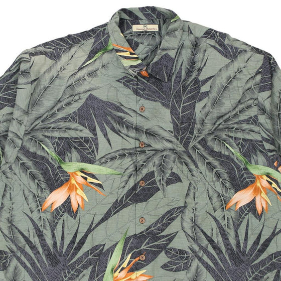 Vintage green Tommy Bahama Hawaiian Shirt - mens x-large