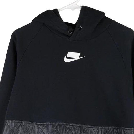 Vintage black Nike Hoodie - womens medium