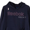 Vintage navy Hockey Reebok Hoodie - womens medium