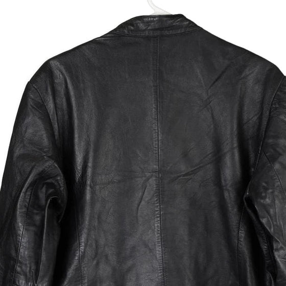 Vintage black Excelled Leather Jacket - womens x-large
