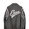 Vintage grey Enyce Varsity Jacket - mens x-large