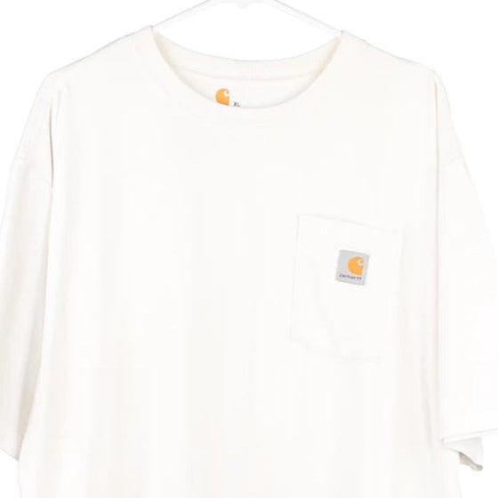 Vintage white Carhartt T-Shirt - mens xx-large