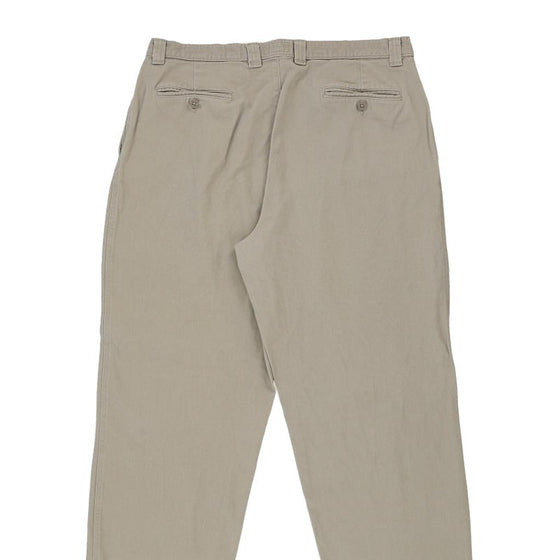 Vintage beige Ralph Lauren Trousers - mens 34" waist