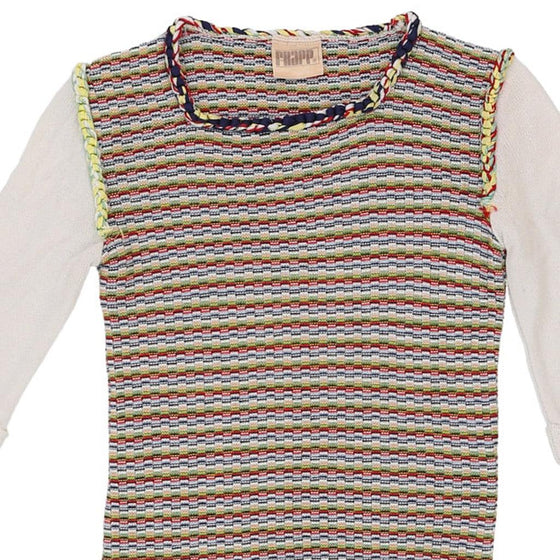 Vintage multicoloured Age 10-11 Frapp Top - girls small