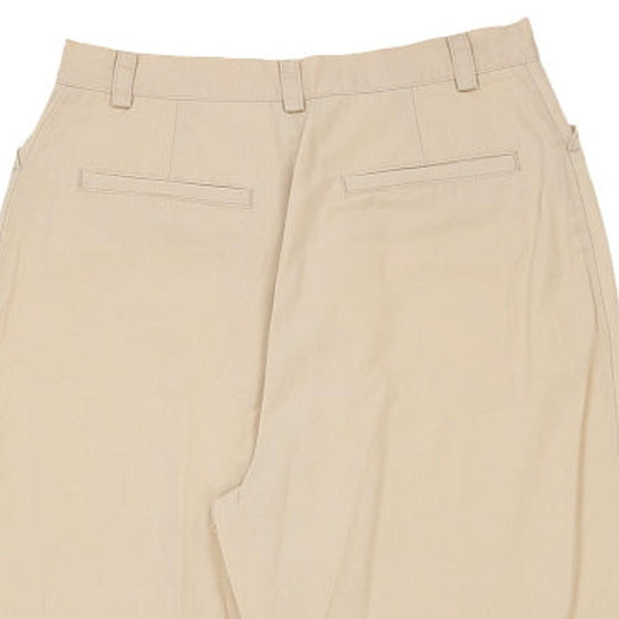Vintage cream Burberry Trousers - womens 24" waist
