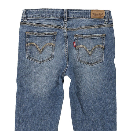 Vintage blue Age 8-9 Levis Denim Shorts - girls 26" waist