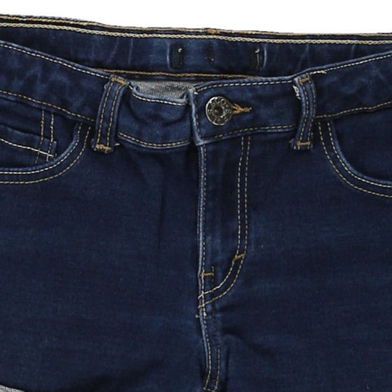 Vintage dark wash Age 8 Levis Denim Shorts - girls 24" waist