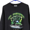Vintage black Arctic Cat Lee Sweatshirt - mens x-large
