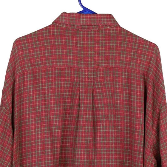 Vintage red Timberland Shirt - mens x-large