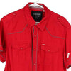 Vintage red Guess Short Sleeve Shirt - mens x-large