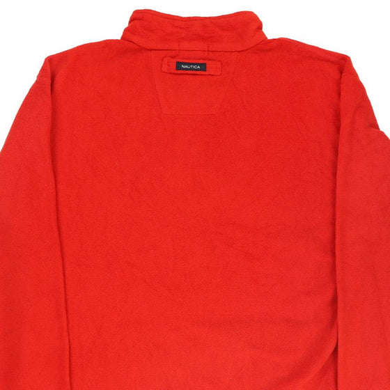 Vintage red Nautica Fleece - mens xx-large