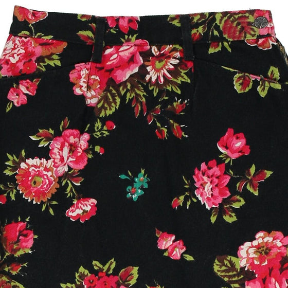 Vintage black Kenzo Denim Skirt - womens 24" waist