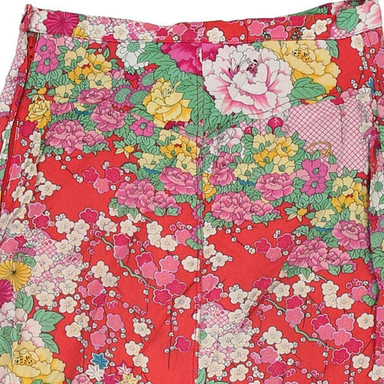 Vintage red Kenzo Skirt - womens 26" waist