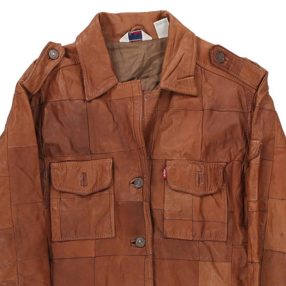 Vintage brown Levis Leather Jacket - womens large