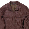 Vintage brown Unbranded Leather Jacket - mens medium