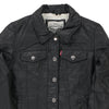 Vintage black Levis Leather Jacket - womens x-small