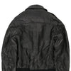 Vintage black Oakton Leather Jacket - mens medium