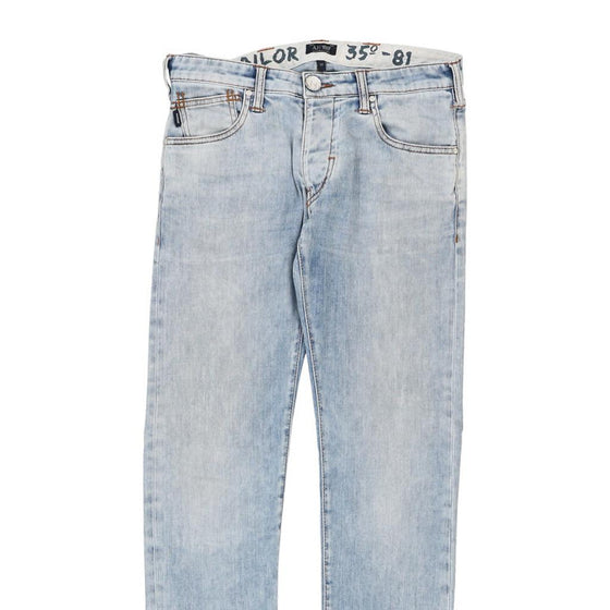 Vintage blue Armani Jeans Jeans - womens 32" waist