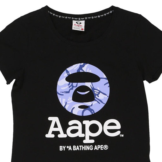 Vintage black A Bathing Ape T-Shirt - womens small