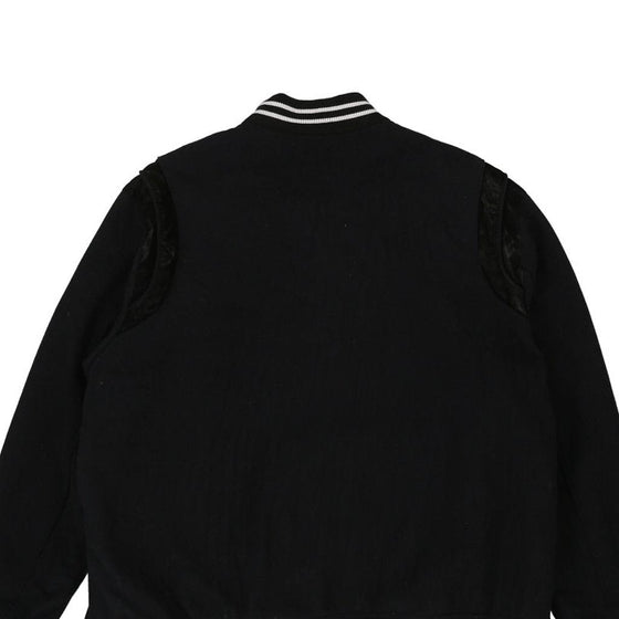 Vintage black Unbranded Varsity Jacket - mens xxx-large