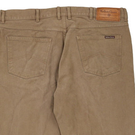 Vintage green Marlboro Classics Trousers - mens 41" waist