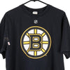 Vintage black Boston Bruins Reebok T-Shirt - mens medium