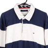 Vintage navy Tommy Hilfiger Rugby Shirt - mens xx-large