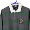 Vintage green Tommy Hilfiger Rugby Shirt - mens x-large