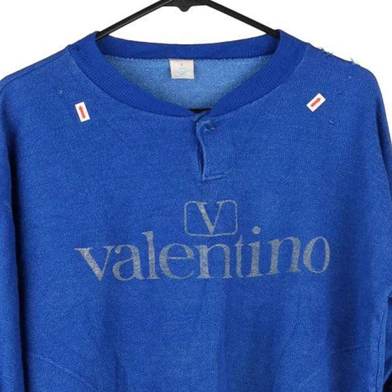 Vintage blue Bootleg Valentino Sweatshirt - mens small