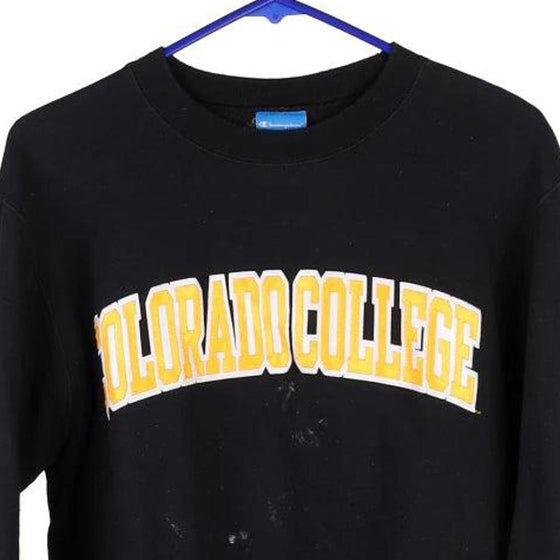 Vintage black Colorado College Champion Sweatshirt - mens small