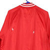Vintage red Elwood Baseball Jacket - mens medium