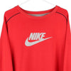 Vintage red Nike Sweatshirt - mens xx-large