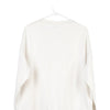 Vintage white Fila Sweatshirt - mens large