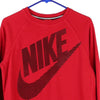 Vintage red Age 13-15 Nike Sweatshirt - boys x-large
