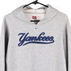 Vintage grey Age 13-15 New York Yankees Nike Hoodie - boys x-large