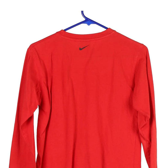 Vintage red Age 13-14 Nike Long Sleeve T-Shirt - boys large