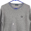 Vintage grey Age 14 Fred Perry Jumper - boys large