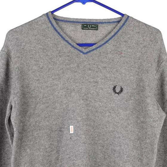 Vintage grey Age 14 Fred Perry Jumper - boys large