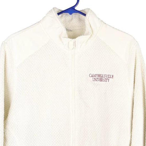 Vintage white Campbellsville University Champion Fleece - womens xx-large